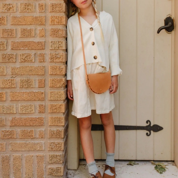 Adelisa & Co. Girls 31 (13) sol brown leather - Picture 6 of 16